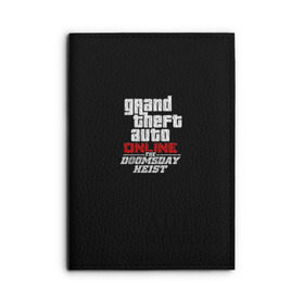 Обложка для автодокументов с принтом GTA Online: The Doomsday Heist в городе Новоалтайск, натуральная кожа |  размер 19,9*13 см; внутри 4 больших “конверта” для документов и один маленький отдел — туда идеально встанут права | Тематика изображения на принте: auto | dead | grand | gta | gta5 | rdr | red | redemption | rockstar | theft | гта | день | судный