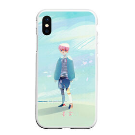 Чехол для iPhone XS Max матовый с принтом BTS_Jimin_4 в городе Новоалтайск, Силикон | Область печати: задняя сторона чехла, без боковых панелей | Тематика изображения на принте: bangtan boys | bts | бантаны бтс