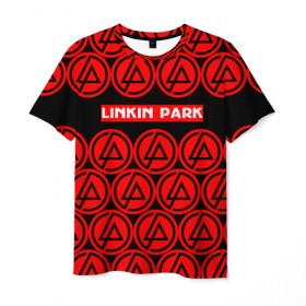 Мужская футболка 3D с принтом LINKIN PARK 2018 MUSIC STYLE в городе Новоалтайск, 100% полиэфир | прямой крой, круглый вырез горловины, длина до линии бедер | linkin park | logo | music | pop | rock | альтернатива | металл | музыка | музыкальный | поп | рок