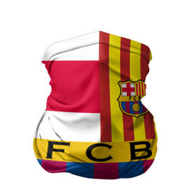 Бандана-труба 3D с принтом FC Barcelona в городе Новоалтайск, 100% полиэстер, ткань с особыми свойствами — Activecool | плотность 150‒180 г/м2; хорошо тянется, но сохраняет форму | barcelona | football | logo | spain | sport | арт | барселона | испания | лига | лого | спорт | текстура | фк | футбол | футбольный клуб | эмблема