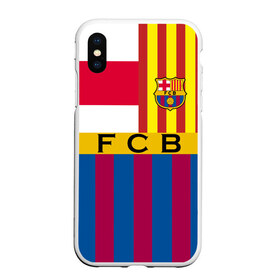Чехол для iPhone XS Max матовый с принтом FC Barcelona в городе Новоалтайск, Силикон | Область печати: задняя сторона чехла, без боковых панелей | barcelona | football | logo | spain | sport | арт | барселона | испания | лига | лого | спорт | текстура | фк | футбол | футбольный клуб | эмблема