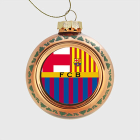 Стеклянный ёлочный шар с принтом FC Barcelona в городе Новоалтайск, Стекло | Диаметр: 80 мм | barcelona | football | logo | spain | sport | арт | барселона | испания | лига | лого | спорт | текстура | фк | футбол | футбольный клуб | эмблема
