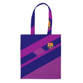 Сумка 3D повседневная с принтом FC Barcelona в городе Новоалтайск, 100% полиэстер | Плотность: 200 г/м2; Размер: 34×35 см; Высота лямок: 30 см | barcelona | football | logo | spain | sport | арт | барселона | испания | лига | лого | спорт | текстура | фк | футбол | футбольный клуб | эмблема