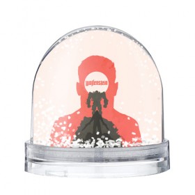 Водяной шар с принтом Wolfenstein в городе Новоалтайск, Пластик | Изображение внутри шара печатается на глянцевой фотобумаге с двух сторон | 