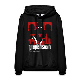 Мужская толстовка 3D с принтом Wolfenstein в городе Новоалтайск, 100% полиэстер | двухслойный капюшон со шнурком для регулировки, мягкие манжеты на рукавах и по низу толстовки, спереди карман-кенгуру с мягким внутренним слоем. | bj | castle | colossus | new order | old blood | wolfenstein | би джей | блаcковиц | блажкович | блацкович | вольфенштайн | вольфенштейн | вульфенштайн | вульфенштейн | уильям