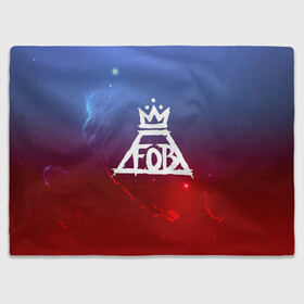 Плед 3D с принтом FALL OUT BOY SPACE COLLECTION в городе Новоалтайск, 100% полиэстер | закругленные углы, все края обработаны. Ткань не мнется и не растягивается | fall out boy | logo | music | pop | rock | альтернатива | металл | музыка | музыкальный | поп | рок