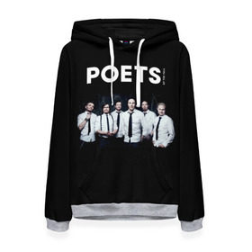 Женская толстовка 3D с принтом Poets of the Fall в городе Новоалтайск, 100% полиэстер  | двухслойный капюшон со шнурком для регулировки, мягкие манжеты на рукавах и по низу толстовки, спереди карман-кенгуру с мягким внутренним слоем. | a fan | alternative ro | finland | finnish rock band | music | poets of the fall | rock | альтернативный рок | инди рок | марко сааресто | маркус каарлонен | музыка | олли тукиайнен | пост гранж | поэты осени | рок | симфонический рок
