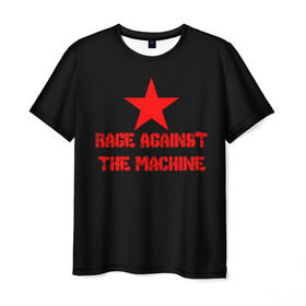 Мужская футболка 3D с принтом Rage Against the Machine в городе Новоалтайск, 100% полиэфир | прямой крой, круглый вырез горловины, длина до линии бедер | rage against the machine | альтернативный | америка | американская рок группа | брэд уилк | жанр | зак де ла роча | калифорния | лос анджелес | метал | музыка | ню метал | рок | рэп метал | рэп рок | рэпкор | сша