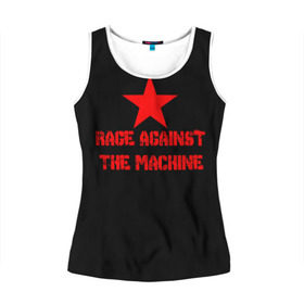 Женская майка 3D с принтом Rage Against the Machine в городе Новоалтайск, 100% полиэстер | круглая горловина, прямой силуэт, длина до линии бедра | rage against the machine | альтернативный | америка | американская рок группа | брэд уилк | жанр | зак де ла роча | калифорния | лос анджелес | метал | музыка | ню метал | рок | рэп метал | рэп рок | рэпкор | сша