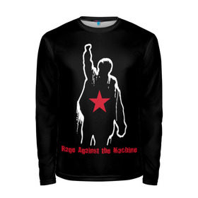 Мужской лонгслив 3D с принтом Rage Against the Machine в городе Новоалтайск, 100% полиэстер | длинные рукава, круглый вырез горловины, полуприлегающий силуэт | Тематика изображения на принте: rage against the machine | альтернативный | америка | американская рок группа | брэд уилк | жанр | зак де ла роча | калифорния | лос анджелес | метал | музыка | ню метал | рок | рэп метал | рэп рок | рэпкор | сша