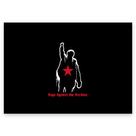 Поздравительная открытка с принтом Rage Against the Machine в городе Новоалтайск, 100% бумага | плотность бумаги 280 г/м2, матовая, на обратной стороне линовка и место для марки
 | rage against the machine | альтернативный | америка | американская рок группа | брэд уилк | жанр | зак де ла роча | калифорния | лос анджелес | метал | музыка | ню метал | рок | рэп метал | рэп рок | рэпкор | сша