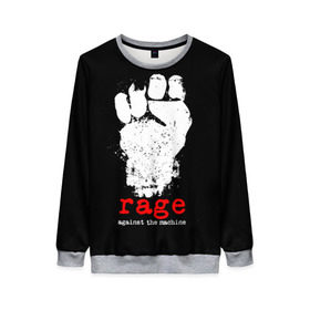 Женский свитшот 3D с принтом Rage Against the Machine в городе Новоалтайск, 100% полиэстер с мягким внутренним слоем | круглый вырез горловины, мягкая резинка на манжетах и поясе, свободная посадка по фигуре | rage against the machine | альтернативный | америка | американская рок группа | брэд уилк | жанр | зак де ла роча | калифорния | лос анджелес | метал | музыка | ню метал | рок | рэп метал | рэп рок | рэпкор | сша