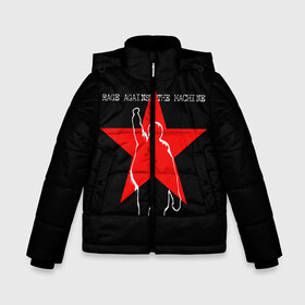 Зимняя куртка для мальчиков 3D с принтом Rage Against the Machine в городе Новоалтайск, ткань верха — 100% полиэстер; подклад — 100% полиэстер, утеплитель — 100% полиэстер | длина ниже бедра, удлиненная спинка, воротник стойка и отстегивающийся капюшон. Есть боковые карманы с листочкой на кнопках, утяжки по низу изделия и внутренний карман на молнии. 

Предусмотрены светоотражающий принт на спинке, радужный светоотражающий элемент на пуллере молнии и на резинке для утяжки | rage against the machine | альтернативный | америка | американская рок группа | брэд уилк | жанр | зак де ла роча | калифорния | лос анджелес | метал | музыка | ню метал | рок | рэп метал | рэп рок | рэпкор | сша