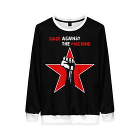 Женский свитшот 3D с принтом Rage Against the Machine в городе Новоалтайск, 100% полиэстер с мягким внутренним слоем | круглый вырез горловины, мягкая резинка на манжетах и поясе, свободная посадка по фигуре | rage against the machine | альтернативный | америка | американская рок группа | брэд уилк | жанр | зак де ла роча | калифорния | лос анджелес | метал | музыка | ню метал | рок | рэп метал | рэп рок | рэпкор | сша