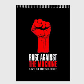 Скетчбук с принтом Rage Against the Machine в городе Новоалтайск, 100% бумага
 | 48 листов, плотность листов — 100 г/м2, плотность картонной обложки — 250 г/м2. Листы скреплены сверху удобной пружинной спиралью | rage against the machine | альтернативный | америка | американская рок группа | брэд уилк | жанр | зак де ла роча | калифорния | лос анджелес | метал | музыка | ню метал | рок | рэп метал | рэп рок | рэпкор | сша