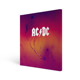 Холст квадратный с принтом AC DC COLLECTION SPACE EDITION в городе Новоалтайск, 100% ПВХ |  | ac dc | logo | music | pop | rock | usa | альтернатива | металл | музыка | музыкальный | поп | рок