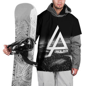 Накидка на куртку 3D с принтом LINKIN PARK в городе Новоалтайск, 100% полиэстер |  | linkin park | logo | music | pop | rock | альтернатива | металл | музыка | музыкальный | поп | рок | честер беннингтон