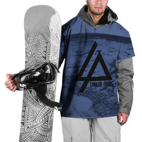 Накидка на куртку 3D с принтом LINKIN PARK IN THE END в городе Новоалтайск, 100% полиэстер |  | linkin park | logo | music | pop | rock | альтернатива | металл | музыка | музыкальный | поп | рок | честер беннингтон