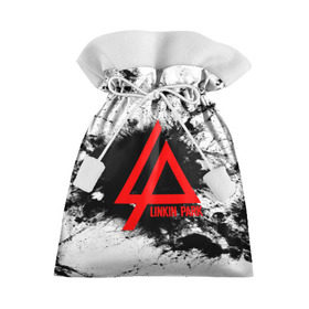 Подарочный 3D мешок с принтом LINKIN PARK SPRAY GRAY в городе Новоалтайск, 100% полиэстер | Размер: 29*39 см | linkin park | logo | music | pop | rock | альтернатива | металл | музыка | музыкальный | поп | рок | честер беннингтон