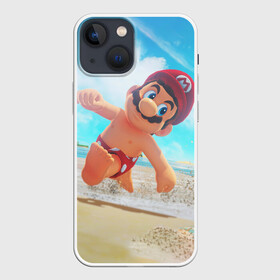Чехол для iPhone 13 mini с принтом Super Mario Odyssey в городе Новоалтайск,  |  | Тематика изображения на принте: nintendo | super mario odyssey | марио | нинтендо