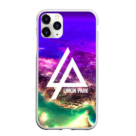 Чехол для iPhone 11 Pro Max матовый с принтом LINKIN PARK SPACE EDITION в городе Новоалтайск, Силикон |  | Тематика изображения на принте: linkin park | logo | music | pop | rock | альтернатива | металл | музыка | музыкальный | поп | рок | честер беннингтон