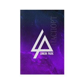 Обложка для паспорта матовая кожа с принтом LINKIN PARK SPACE COLOR 2018 в городе Новоалтайск, натуральная матовая кожа | размер 19,3 х 13,7 см; прозрачные пластиковые крепления | linkin park | logo | music | pop | rock | альтернатива | металл | музыка | музыкальный | поп | рок | честер беннингтон