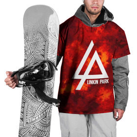 Накидка на куртку 3D с принтом LINKIN PARK FIRE MUSIC 2018 в городе Новоалтайск, 100% полиэстер |  | linkin park | logo | music | pop | rock | альтернатива | металл | музыка | музыкальный | поп | рок | честер беннингтон