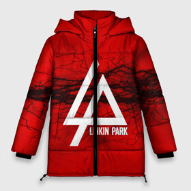 Женская зимняя куртка 3D с принтом LINKIN PARK lightning red в городе Новоалтайск, верх — 100% полиэстер; подкладка — 100% полиэстер; утеплитель — 100% полиэстер | длина ниже бедра, силуэт Оверсайз. Есть воротник-стойка, отстегивающийся капюшон и ветрозащитная планка. 

Боковые карманы с листочкой на кнопках и внутренний карман на молнии | linkin park | logo | music | pop | rock | альтернатива | металл | музыка | музыкальный | поп | рок | честер беннингтон