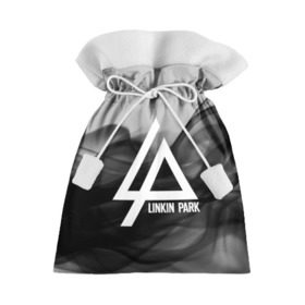 Подарочный 3D мешок с принтом LINKIN PARK SMOKE GRAY 2018 в городе Новоалтайск, 100% полиэстер | Размер: 29*39 см | linkin park | logo | music | pop | rock | альтернатива | металл | музыка | музыкальный | поп | рок | честер беннингтон