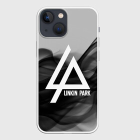 Чехол для iPhone 13 mini с принтом LINKIN PARK SMOKE GRAY 2018 в городе Новоалтайск,  |  | Тематика изображения на принте: linkin park | logo | music | pop | rock | альтернатива | металл | музыка | музыкальный | поп | рок | честер беннингтон
