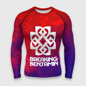 Мужской рашгард 3D с принтом Breaking benjamin space rock в городе Новоалтайск,  |  | breaking benjamin | music | pop | rock | альтернатива | металл | музыка | музыкальный | поп | рок