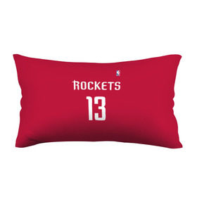 Подушка 3D антистресс с принтом Houston Rockets в городе Новоалтайск, наволочка — 100% полиэстер, наполнитель — вспененный полистирол | состоит из подушки и наволочки на молнии | 13 | fear the beard | houston rockets | nba | rise sports | баскетбол | баскетбольная | джеймс харден | нба | номер | спортивная | форма | хьюстон рокетс