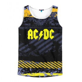 Мужская майка 3D с принтом AC DC STREET COLLECTION в городе Новоалтайск, 100% полиэстер | круглая горловина, приталенный силуэт, длина до линии бедра. Пройма и горловина окантованы тонкой бейкой | ac dc | logo | music | pop | rock | альтернатива | металл | музыка | музыкальный | поп | рок