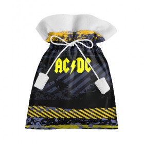 Подарочный 3D мешок с принтом AC DC STREET COLLECTION в городе Новоалтайск, 100% полиэстер | Размер: 29*39 см | ac dc | logo | music | pop | rock | альтернатива | металл | музыка | музыкальный | поп | рок