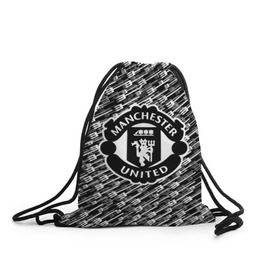 Рюкзак-мешок 3D с принтом F.C.M.U 2018 Creative Uniform в городе Новоалтайск, 100% полиэстер | плотность ткани — 200 г/м2, размер — 35 х 45 см; лямки — толстые шнурки, застежка на шнуровке, без карманов и подкладки | Тематика изображения на принте: emirates | fc | manchester united | абстракция | геометрия | зож | клуб | линии | манчестер юнайтед | модные | мяч | россии | спорт | спортивные | стиль | тренды | футбол | футбольный клуб | экстрим | эмблема