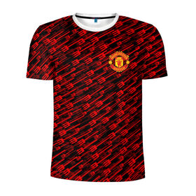 Мужская футболка 3D спортивная с принтом F.C.M.U 2018 Creative Uniform в городе Новоалтайск, 100% полиэстер с улучшенными характеристиками | приталенный силуэт, круглая горловина, широкие плечи, сужается к линии бедра | emirates | fc | manchester united | абстракция | геометрия | зож | клуб | линии | манчестер юнайтед | модные | мяч | россии | спорт | спортивные | стиль | тренды | футбол | футбольный клуб | экстрим | эмблема