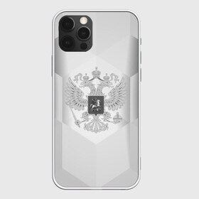 Чехол для iPhone 12 Pro Max с принтом RUSSIA - Black Collection в городе Новоалтайск, Силикон |  | russia | герб | двуглавый орел | россия | триколор