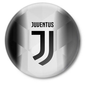 Значок с принтом Juventus 2018 Original в городе Новоалтайск,  металл | круглая форма, металлическая застежка в виде булавки | fly emirates | juventus | ronaldo | клуб | линии | мода | модные | мяч | реал мадрид | спорт | спортивные | стиль | футбол | футбольный клуб | экстрим | эмблема | ювентус