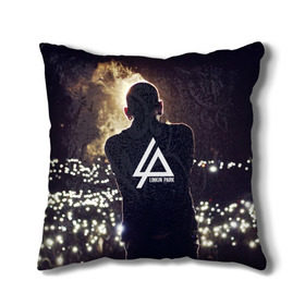 Подушка 3D с принтом Linkin Park в городе Новоалтайск, наволочка – 100% полиэстер, наполнитель – холлофайбер (легкий наполнитель, не вызывает аллергию). | состоит из подушки и наволочки. Наволочка на молнии, легко снимается для стирки | alternative | bennington | chester | legend | linkin | metal | music | park | rock | stage | альтернатива | беннингтон | вокал | легенда | линкин | метал | музыка | огни | парк | рок | сцена | честер