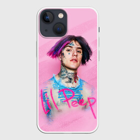 Чехол для iPhone 13 mini с принтом Lil Pink в городе Новоалтайск,  |  | lil peep | rap | густав ор | лил пип | рэп