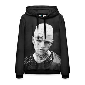 Мужская толстовка 3D с принтом Rip Peep в городе Новоалтайск, 100% полиэстер | двухслойный капюшон со шнурком для регулировки, мягкие манжеты на рукавах и по низу толстовки, спереди карман-кенгуру с мягким внутренним слоем. | lil peep | rap | густав ор | лил пип | рэп