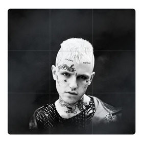 Магнитный плакат 3Х3 с принтом Rip Peep в городе Новоалтайск, Полимерный материал с магнитным слоем | 9 деталей размером 9*9 см | Тематика изображения на принте: lil peep | rap | густав ор | лил пип | рэп