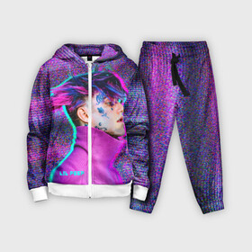Детский костюм 3D с принтом Glitch Peep в городе Новоалтайск,  |  | lil peep | rap | густав ор | лил пип | рэп