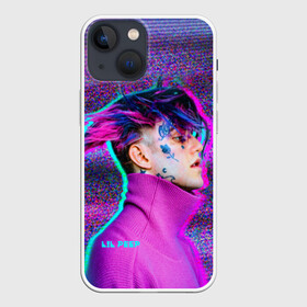 Чехол для iPhone 13 mini с принтом Glitch Peep в городе Новоалтайск,  |  | lil peep | rap | густав ор | лил пип | рэп