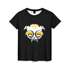 Женская футболка 3D с принтом RAINBOW SIX SIEGE DOKKAEBI в городе Новоалтайск, 100% полиэфир ( синтетическое хлопкоподобное полотно) | прямой крой, круглый вырез горловины, длина до линии бедер | cybersport | esports | pro league | r6 | rainbow | rainbow six | siege | six | weapon | армия | боевик | военные | война | игры | киберспорт | логотип | модные | оперативники | оружие | радуга | черный белый | шутер