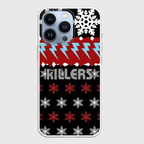 Чехол для iPhone 13 Pro с принтом Праздничный The Killers в городе Новоалтайск,  |  | kilers | killers | the | the killers | альтернативн | брэндон флауэрс | дэйв кенинг | зе | знак | зэ | килер | килерс | красный | марк стормер | надпись | новогодний | новый год | праздник | рождество
