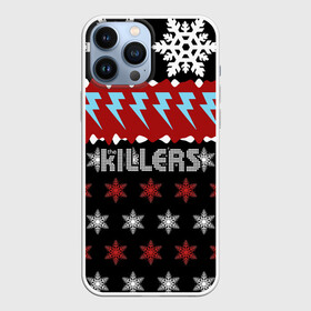 Чехол для iPhone 13 Pro Max с принтом Праздничный The Killers в городе Новоалтайск,  |  | kilers | killers | the | the killers | альтернативн | брэндон флауэрс | дэйв кенинг | зе | знак | зэ | килер | килерс | красный | марк стормер | надпись | новогодний | новый год | праздник | рождество