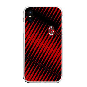 Чехол для iPhone XS Max матовый с принтом AC MILAN в городе Новоалтайск, Силикон | Область печати: задняя сторона чехла, без боковых панелей | ac milan | fc | fc milan | football | milan | soccer | белый | клуб | красный | милан | спорт | спортивные | фк | футбол | цвет.логотип | черный | эмблема