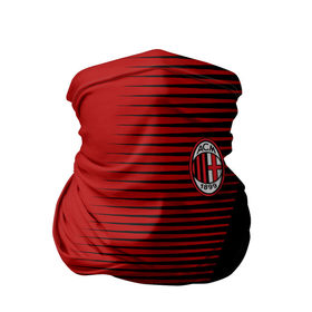Бандана-труба 3D с принтом AC MILAN в городе Новоалтайск, 100% полиэстер, ткань с особыми свойствами — Activecool | плотность 150‒180 г/м2; хорошо тянется, но сохраняет форму | Тематика изображения на принте: 