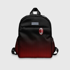 Детский рюкзак 3D с принтом AC MILAN в городе Новоалтайск, 100% полиэстер | лямки с регулируемой длиной, сверху петелька, чтобы рюкзак можно было повесить на вешалку. Основное отделение закрывается на молнию, как и внешний карман. Внутри дополнительный карман. По бокам два дополнительных кармашка | ac milan | fc | fc milan | football | milan | soccer | белый | клуб | красный | милан | спорт | спортивные | фк | футбол | цвет.логотип | черный | эмблема